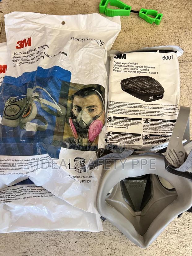 3m 6200 Half Face Respirator · Photo 4