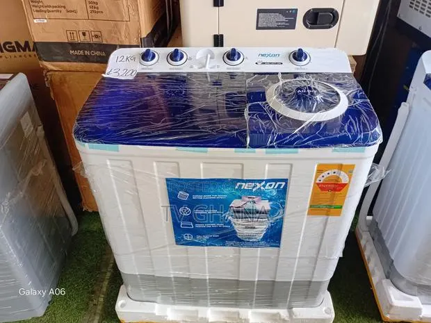 Nexon 12KG Twin Tub Washing Machine – Powerful Wash Spin12kg · Photo 1