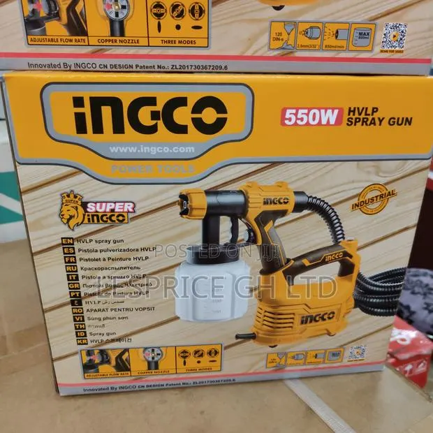 Super Efficient 550w Floor Based Spray Gun From Ingco · Photo 1