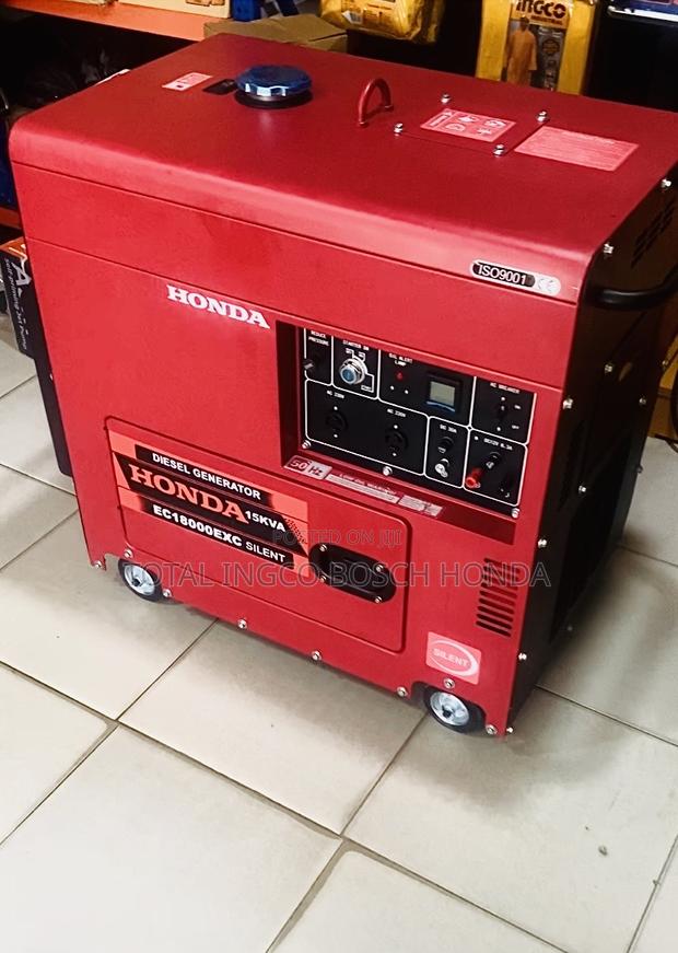 Generator 15kva Honda Electric Standard Generator Less Noise · Photo 1