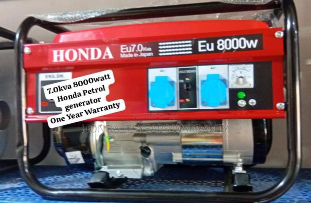 Japan Made Honda 7.0kva 8000watt Petrol Generator 7.0kva · Photo 1