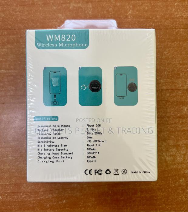 Wm820 Phone Wireless Lapel Microphone for Usb-C Type C and iPhone · Photo 3