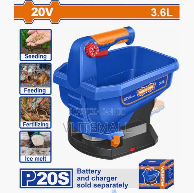 Wadfow 20v Cordless Seed Spreader - Wlss1520 · Photo 3