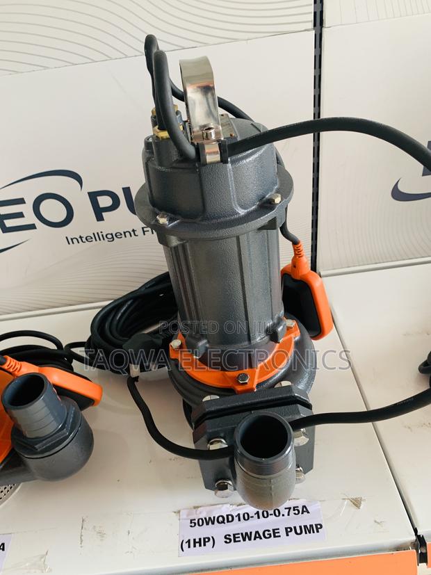 Electric Sewage Pump,1.0hp Leo Water Pump · Photo 1