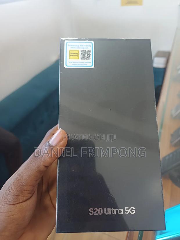 New Samsung Galaxy S20 Ultra 5G 128 GB Black · Photo 1