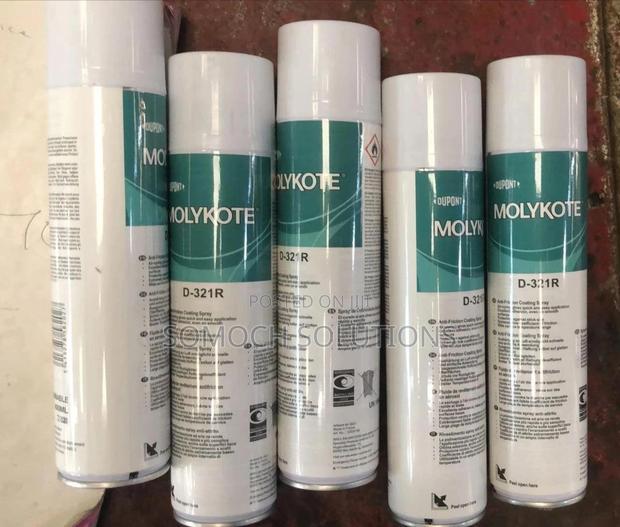 Molykote D-321r Dry Film Lubricant Spray Anti-Friction Coating Metals · Photo 1