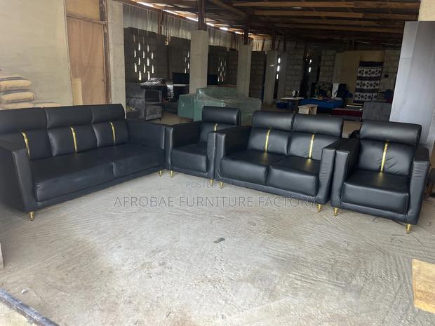 Premium Leather Sofa Set · Photo 3