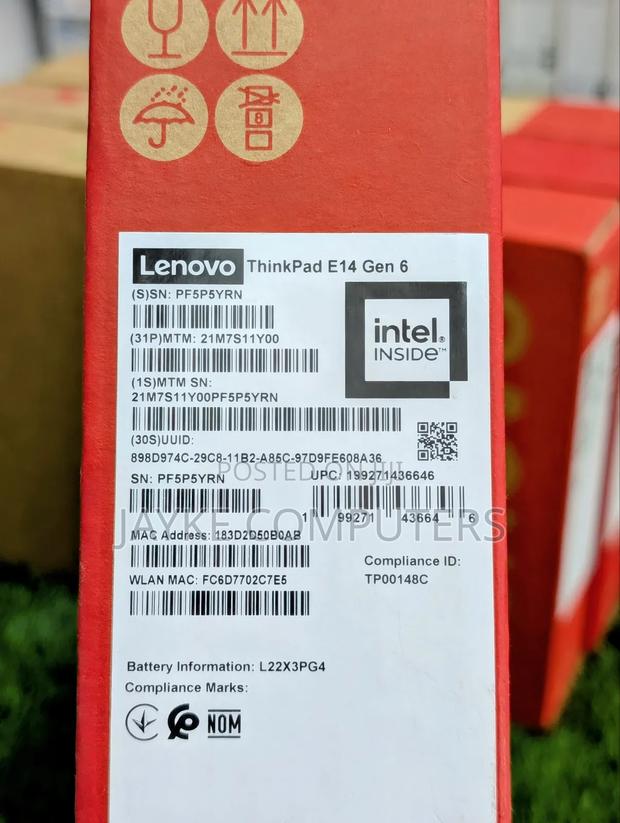 New Laptop Lenovo ThinkPad E14 Gen 6 16GB Intel Core Ultra 7 SSD 1T · Photo 7