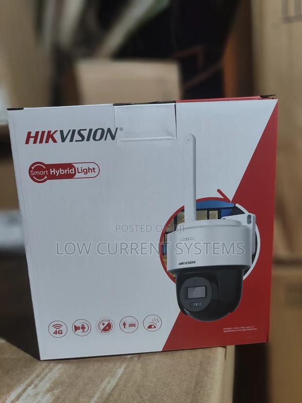 Hikvision 4g Sim Mini Pt Rotatable Camera 2de2c400mwg-4g Two Way Audio · Photo 1