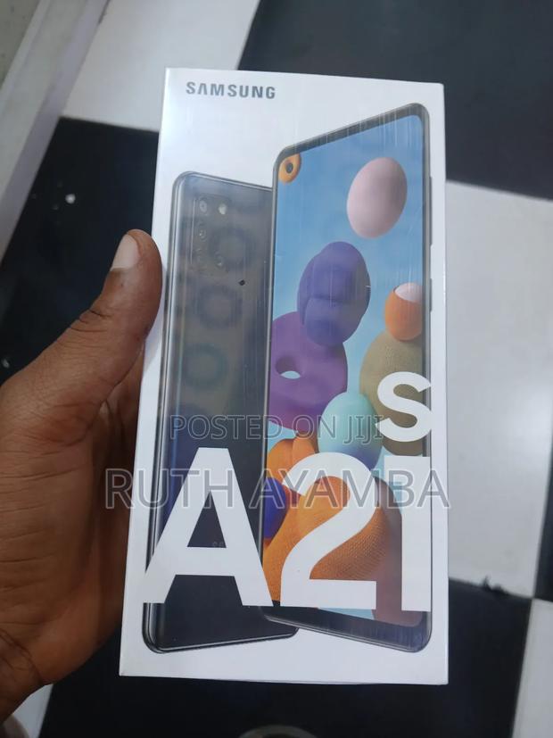 New Samsung Galaxy A21s 128 GB Black · Photo 1