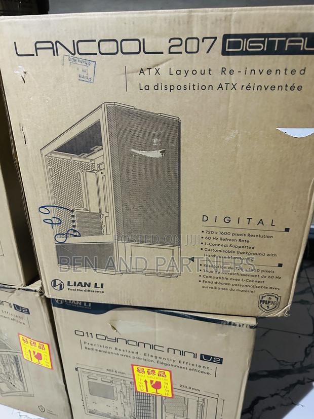 Lianli Lancool 207 Digital Premium Pc Case + 4 Fans · Photo 3