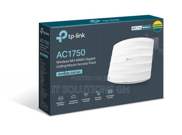 Tp-Link Eap245 Ac1750 Ceiling Mount Dual-Band Wi-Fi Access Point · Photo 1