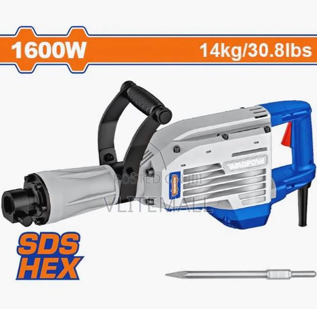 Wadfow Demolition Breaker SDS-Hex 1600w - Wdb1d80 · Photo 3