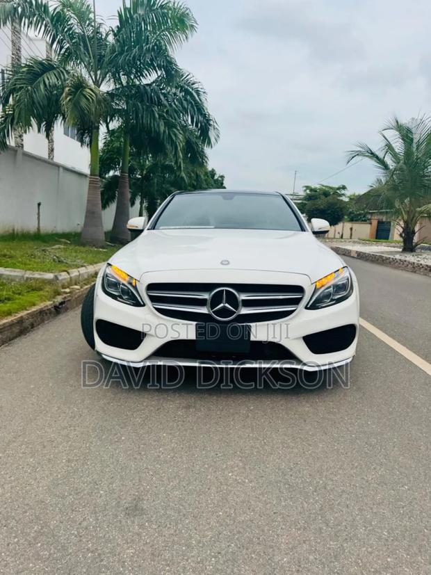 Mercedes-Benz C300 Sport 4dr AWD 4Matic Sedan (2.0L 4cyl 7A) 2015 White · Photo 5