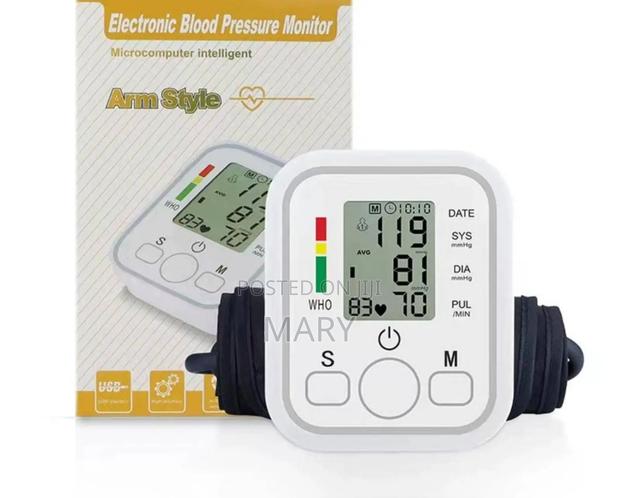 Electric Blood Pressure Monitor (Bp Machine) · Photo 1