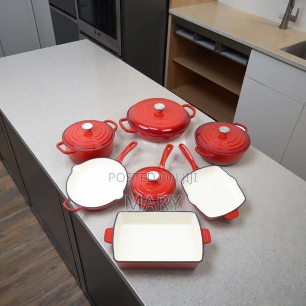 11pcs Enamel Cast Iron Cookwares · Photo 2