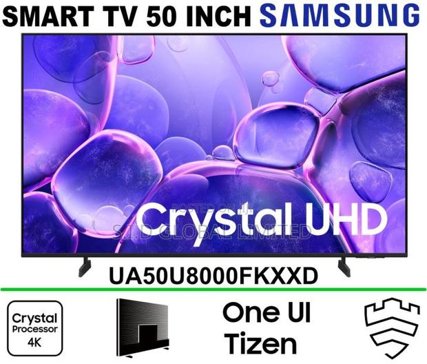 Smart Tv Samsung 50 Inch Ua50u8000f Crystal Uhd 4k · Photo 1