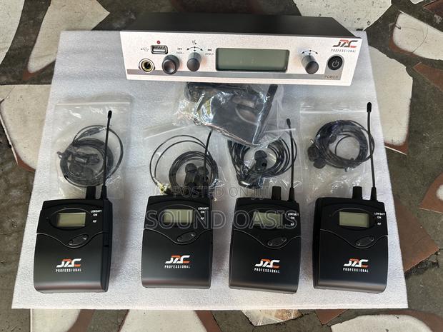 Jac Professional 4 In 1 Wireless In-ear Monitor System · Photo 1