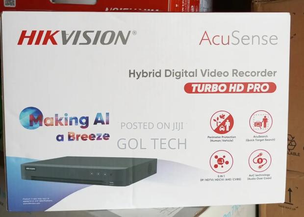 4ch Hikvision DVR / 5mp Hybrid Acusense Recorder Ids-7204hqhi-M1/Xt · Photo 3