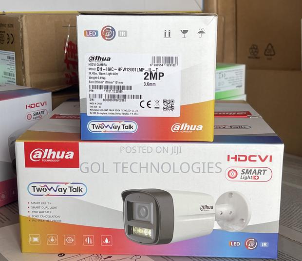 Dahua Hac-Hfw1200tlm-Il-T 2mp Smart Dual Light Hdcvi Two-Way Talk · Photo 2