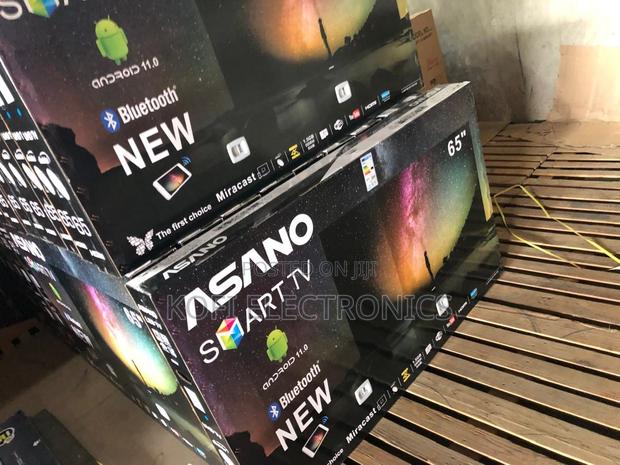 Asano 65-Inch Android Smart Tv Netflix, Youtube Screen Mirroring · Photo 1