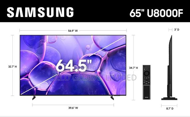 Samsung 65-inch Class Crystal Uhd U8000f 4k Smart Tv 2025 Model · Photo 2