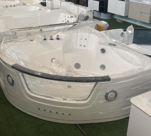 European Sensor Jacuzzi Bathtub _Built in Speaker and Led Bathtub · Photo 1