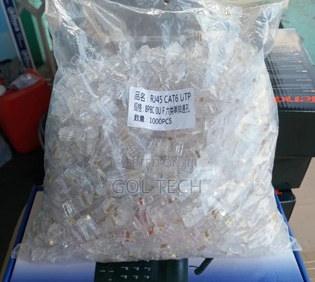 Rj45 Connector 1000pcs a Pack Passthrough · Photo 2