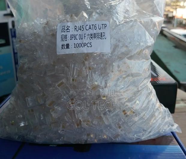 Rj45 Connector 1000pcs a Pack Passthrough · Photo 1