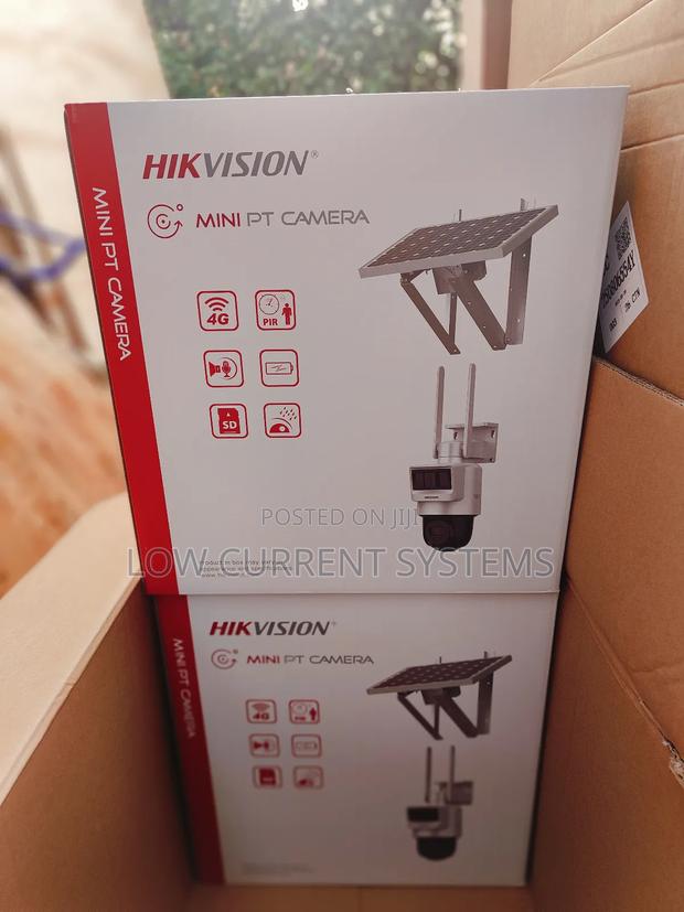Hikvision 4mp Pro Solar Powered Security Pt 4g Sim Card Camera Solar · Photo 1