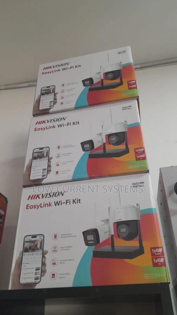 Hikvision CCTV Wifi Kit Wireless Camera Kit Mini Pt Rotatable Camera · Photo 1
