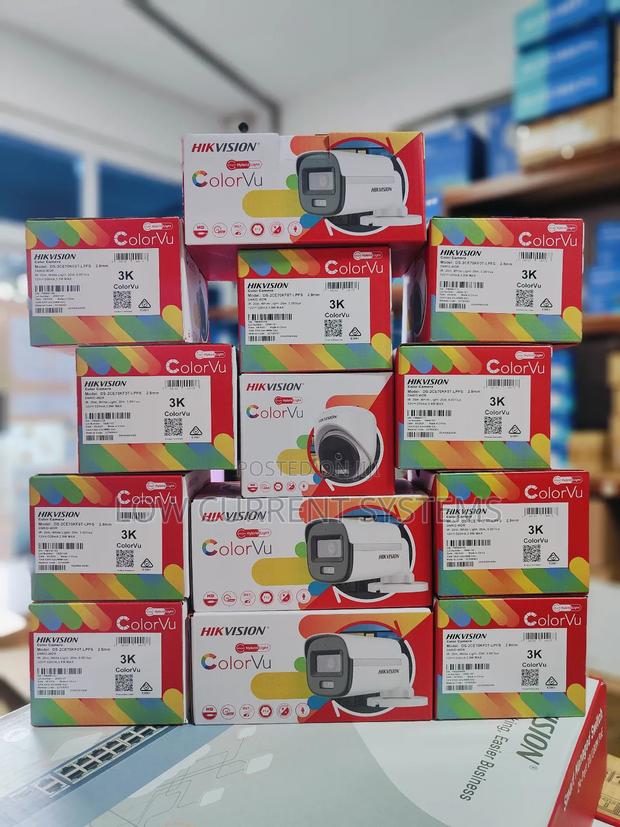 Hikvision Colorvu 5mp With Audio Camera CCTV Analog Camera · Photo 1