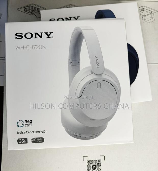 Sony Wh-Ch720n Wireless Over-Ear Headphones - Black · Photo 2