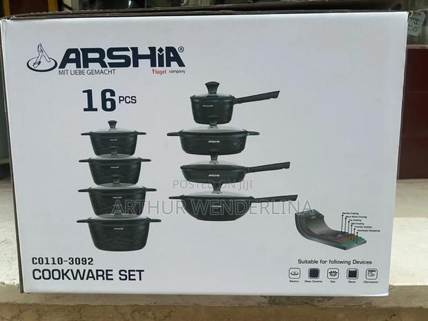 Classic Arshia 8 Set Cooking Ware (16 Pieces) · Photo 5
