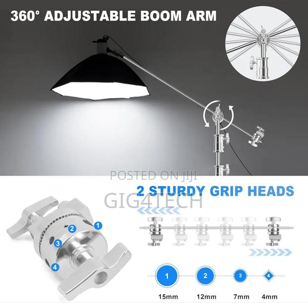 C Stand for Studio Light Photography and Videography Accessories 20kg · Photo 7
