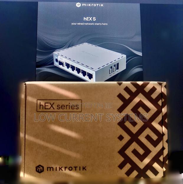 Mikrotik Hex S New 2025 E60iugs Router Board With Sfp 2.5g Hotspot · Photo 1