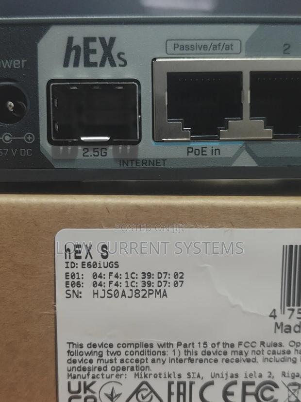 Mikrotik Hex S 2025 New Hex Series 2.5g SFP Router Board Mikrotik · Photo 2