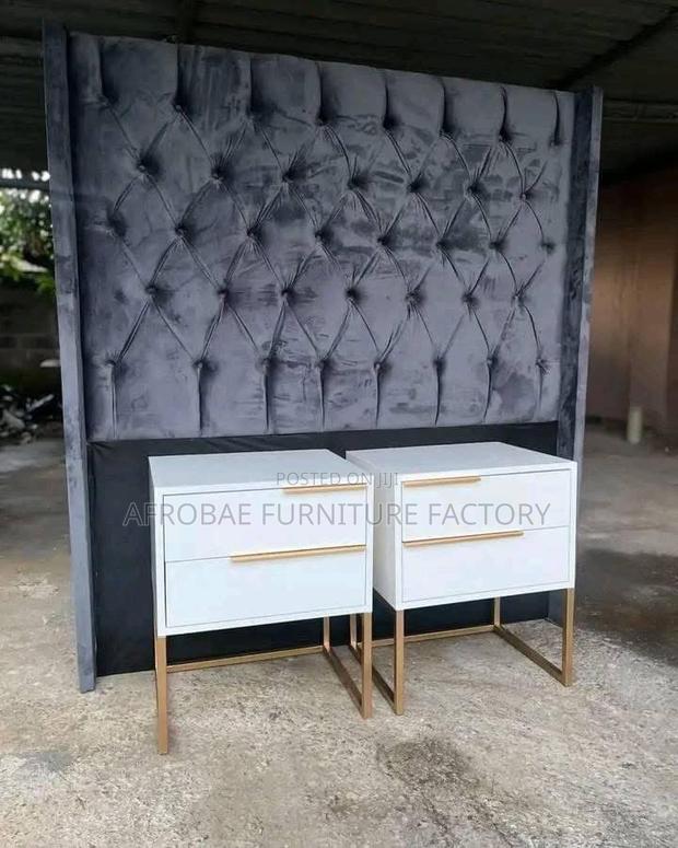 Complete Strong Bed Frame Made in Ghana by Afrobae Furniture · Photo 1