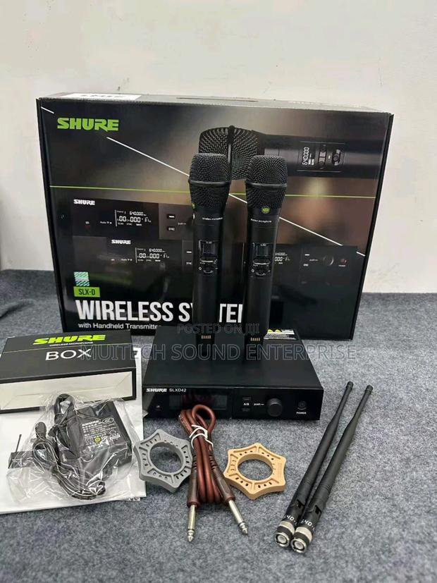 Shure 2 in 1 Wireless Mic (Slx-D) · Photo 1