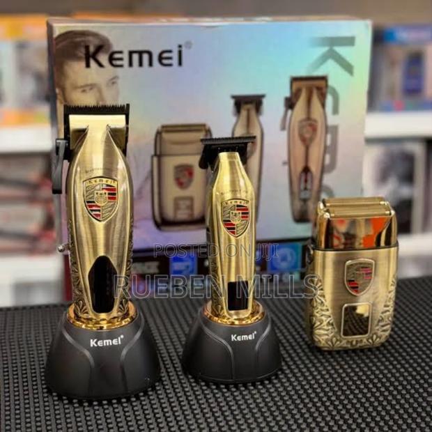 Kemei Km-2360 LCD Hair Clipper Set Full Metal Barbering Machine · Photo 3