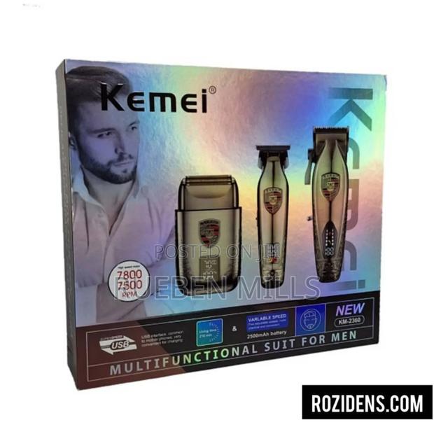 Multipurpose Three in One Full Set Barbering Machine Hair Clipper · Photo 5
