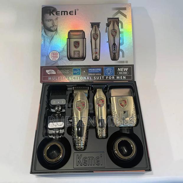 Multipurpose Three in One Full Set Barbering Machine Hair Clipper · Photo 6