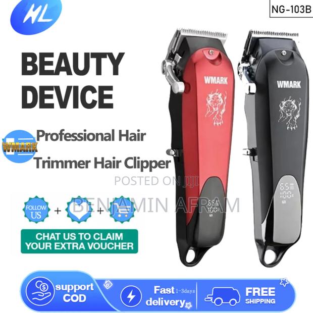 Wmark Cordless Barbering Machine Ng-103b · Photo 1