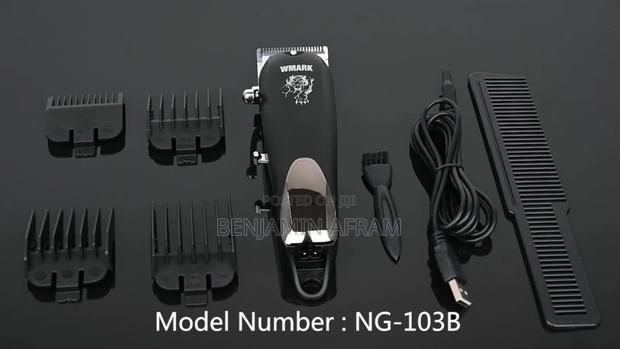 Wmark Cordless Barbering Machine Ng-103b · Photo 3