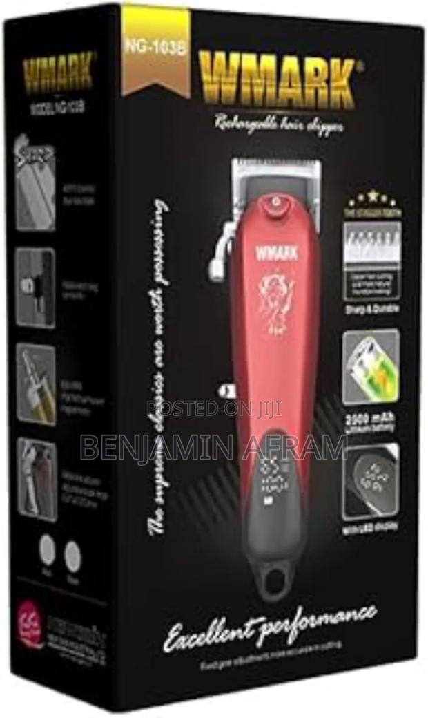 Wmark Cordless Barbering Machine Ng-103b · Photo 4