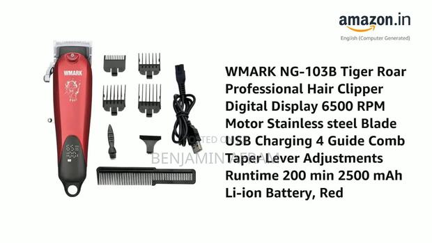 Wmark Rechargeable Hair Trimmer Ng-103b · Photo 6