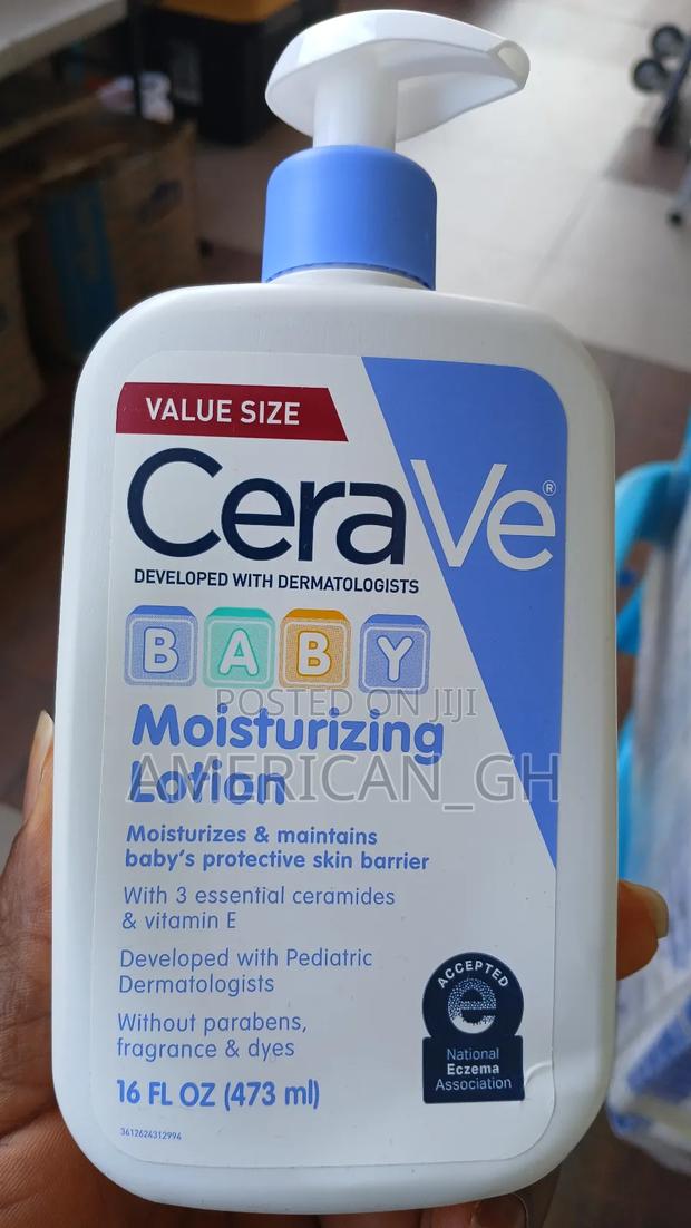 Cerave Moisturizing Baby Lotion, 473ml · Photo 1
