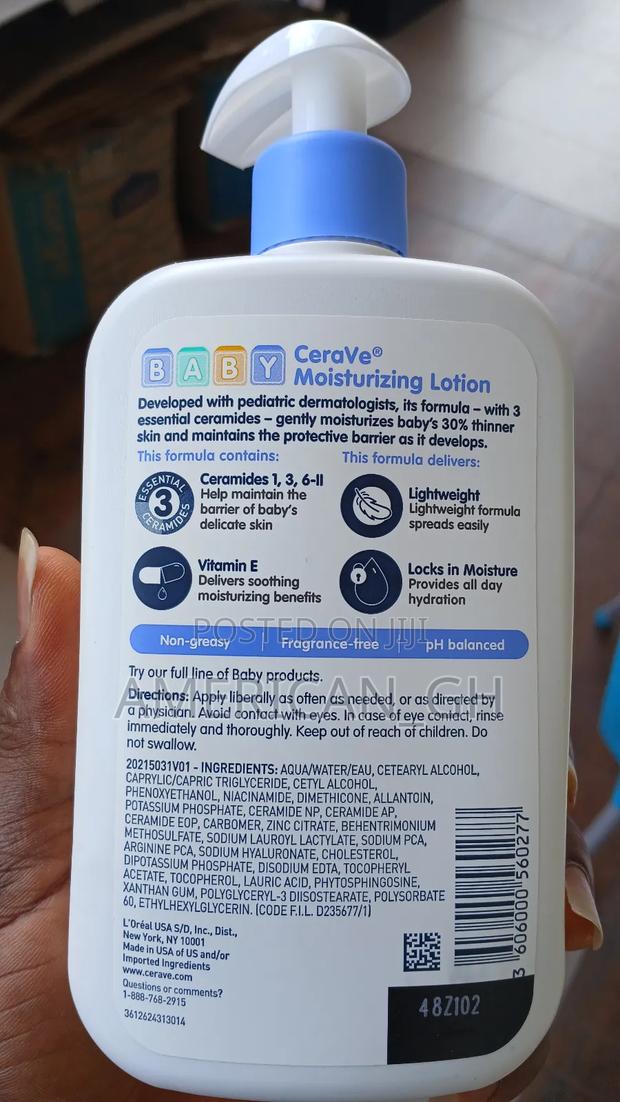 Cerave Moisturizing Baby Lotion, 473ml · Photo 2