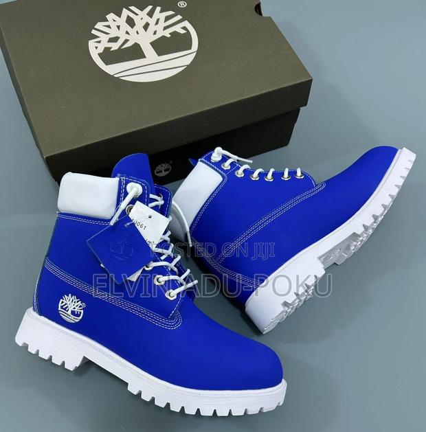 Timberland 6 Inch Boots “ Blue/White” · Photo 1