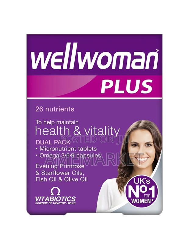 Wellwoman Plus, a Dual-Pack Supplement for Women's Health and Vitality · Photo 1